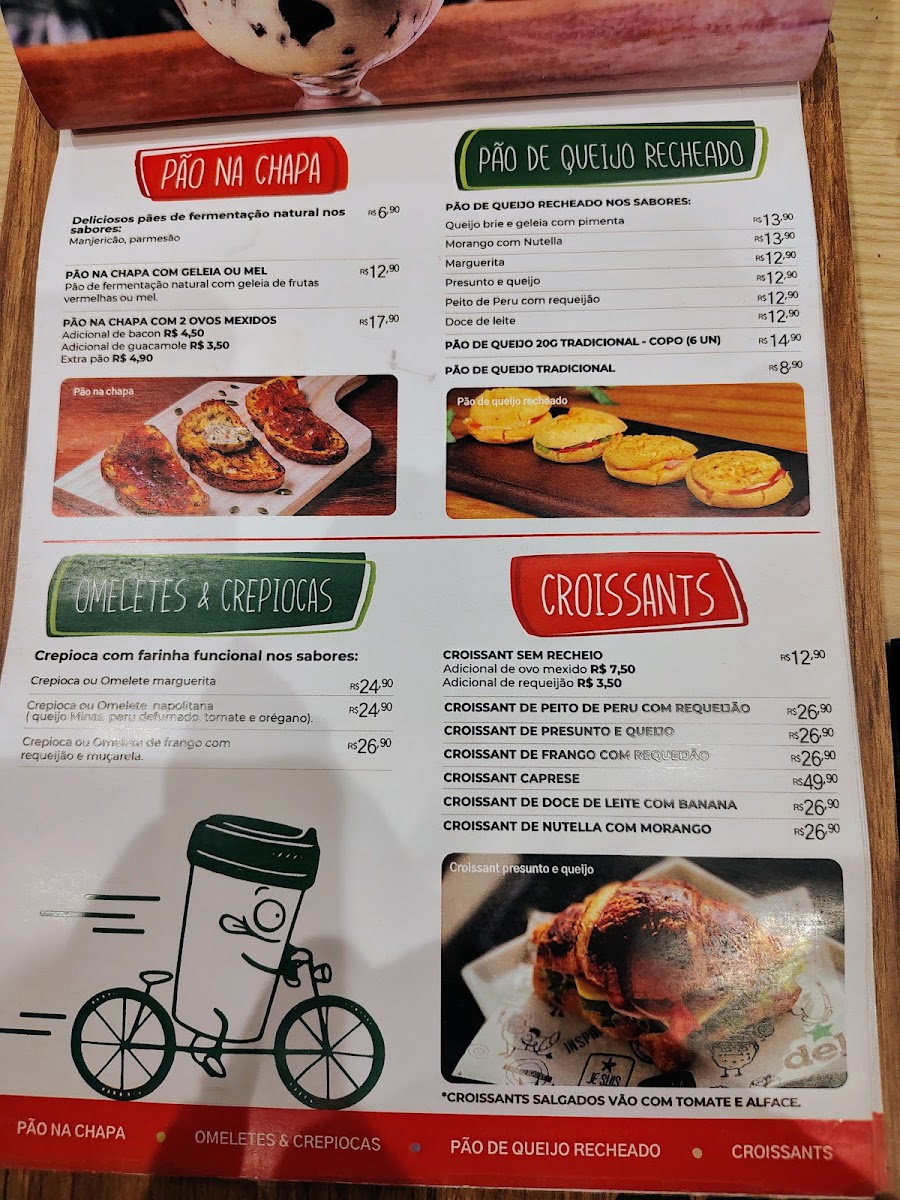 Menu Deli - Sucos, Saladas, Cafés E Sanduíches-2